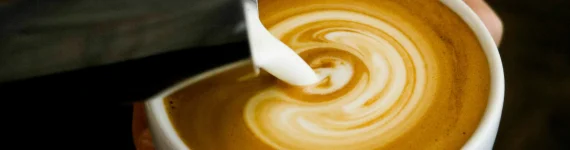 photo d'un café latte
